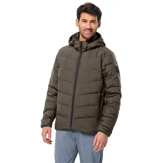 Jack Wolfskin Colonius Daunenjacke braun XL