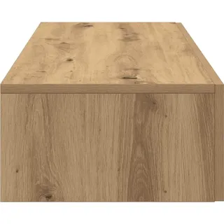 vidaXL Wandregal mit Schubladen 100 x 36 x 19 cm Braun