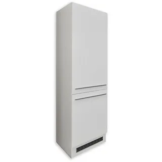BASIC by Balculina Kühlumbauschrank Jazz 60er 60 x 57 x 211 cm Weiß