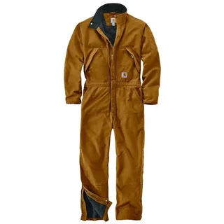 CARHARTT Washed Duck Insulated Coverall braun 3XL