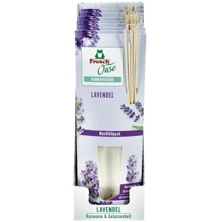 Frosch Oase Lavendel Raumerfrischer Nachfüllpack 90 ml, 8er Pack