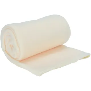 Fleecedecke NICKA, Creme - Polyester - 125 x 150 cm