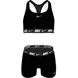 Nike - Racerback Bikini & Short Set Mädchen schwarz - schwarz