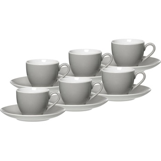 Ritzenhoff & Breker, Tasse, Espressotassen und untertassen (80 ml, 12 x)