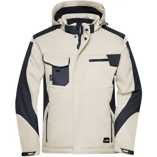 James & Nicholson JN824 Softshelljacke Herren Schwarz XL