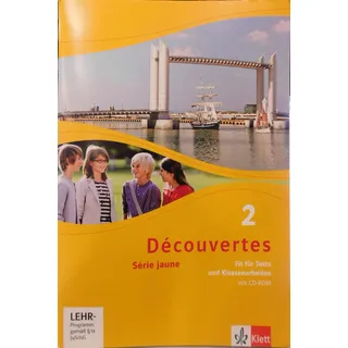 Ernst Klett Verlag Découvertes / Série jaune (ab Klasse 6): Découvertes / Fit für Tests und Klassenarbeiten mit Lösungen im CD-ROM : Série jaune (ab Klasse 6): Fit für ... Série jaune (ab Klasse 6). Ausgabe ab 2012)