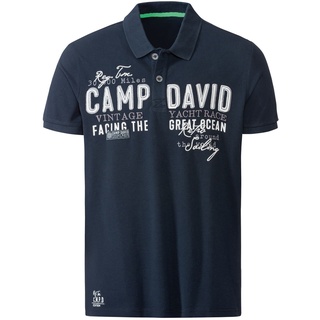 Camp David Herren Poloshirt (M, dunkelblau)