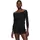 Damen Off-shoulder Longsleeve schwarz
