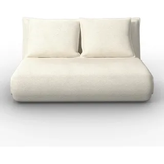 Schlafsofa Macy Weiß Bouclé