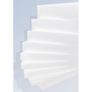 Dinaflex Schaumstoffplatte Schaumstoff Zuschnitt 100 x 200 x 13 cm RG 35/46 Topper Matratzen in vielen Größen zur Auswahl Direkt vom Hersteller