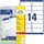 Avery Zweckform Adressetiketten L7163-40 Weiß 99 1 38 1 mm 40 Blatt