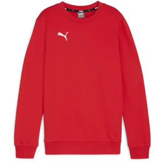 Puma teamGOAL Casuals Crew Neck Sweatshirt Jungen 01 red/white 116