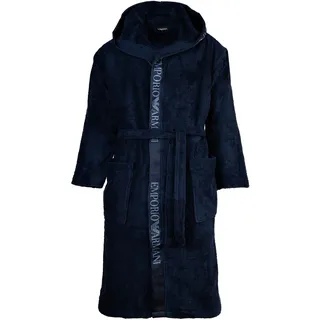 Emporio Armani Sponge Bademantel Blau M