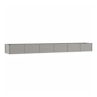 vidaXL Hochbeet Rostig 480 x 80 x 45 cm Cortenstahl