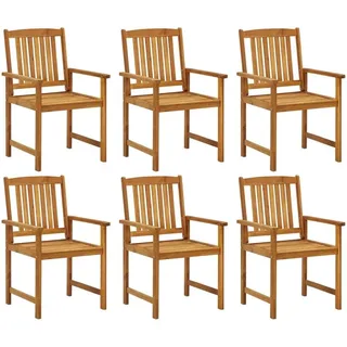 vidaXL Gartenstuhl 61 x 61 x 92 cm braun 8 St.