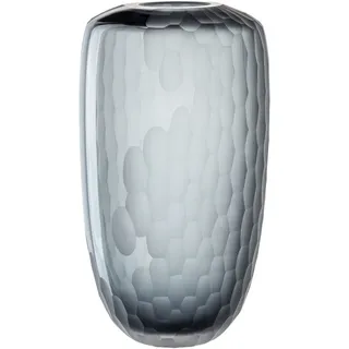 LEONARDO Bellagio, Becherförmige Vase, Glas, Anthrazit, Tisch, Drinnen, 370 mm - Grau