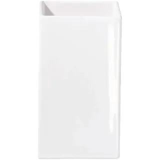 Asa Selection Quadro Vase 12 x 12 x 30 cm, Weiß