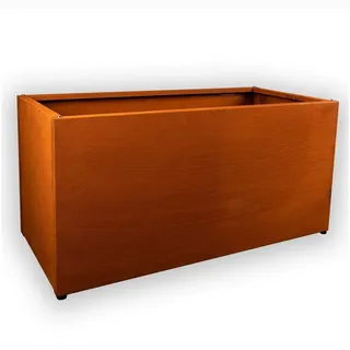 Köhko Designer Hochbeet Rahmen 150 x 50 x 40 cm Cortenstahl