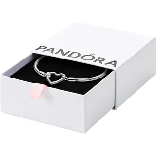 Pandora Moments Armband Herzverschluss Silber 599539C00 18 cm