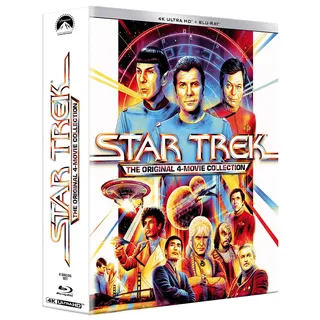 Star Trek The Original 4-Movie Collection (4 UHD + 4 BD) - BD [Blu-ray]