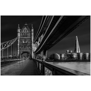 Papermoon Premium collection Fototapete London-Skyline  (B x H: 300 x 223 cm, Vlies)