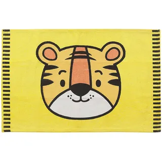 Beliani Ranchi Kinderteppich 60 x 90 cm Gelb