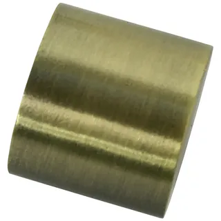 GARDINIA Gardinenstangen-Endstück Memphis 1-läufig Ø 16 mm 1,8 cm Messing-antik