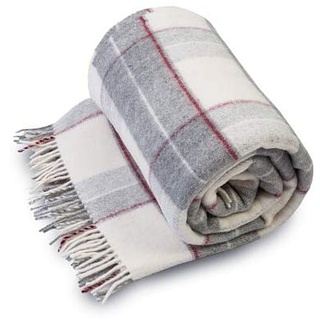 Merino Schafwolldecke / Kuscheldecke, Decke 100% Merino Wolle - Lammwolle Schafwolle Merinowolle Wolle Decke 160 x 200 cm