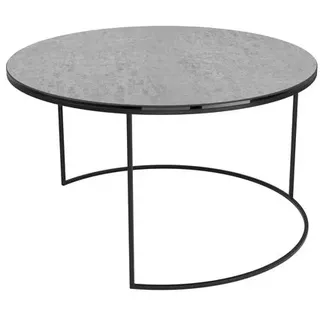 Akante Couchtisch Dolce Vita Keramik Silber