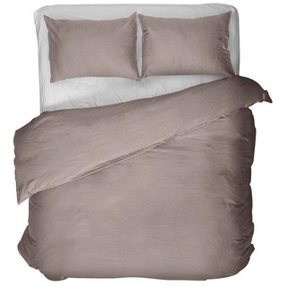 Bettwäsche »Primaviera Deluxe Bettwäsche-Set Bettbezug & Kissenbezüge«, Sitheim-Europe, Ägyptische Baumwolle, 2 teilig, aus Ägyptische Baumwolle braun 1 St. x 140 cm x 220 cm