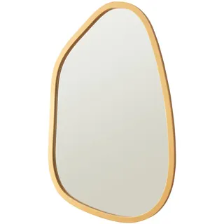 [en.casa] Wandspiegel Filiano 80 x 58 cm Gold