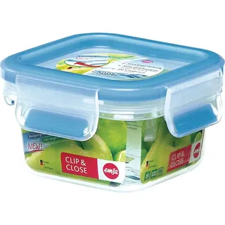 Emsa Frischhaltedose quadratisch blau 5,9 cm hoch 0,2 l
