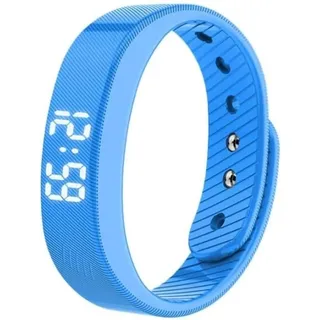 Taqavibe Wake Vibrationswecker für Erwachsene – sanftes Aufwachnen durch Vibration, Tiefschläfer, leise & diskret (Blau)