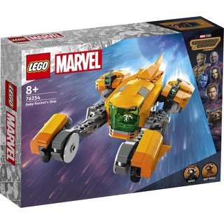 LEGO® Spielbausteine Super Heroes Marvel Baby Rockets Schiff 330 Teile 76254