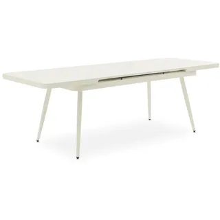Idimex Gartentisch SUNNY ausziehbar 150 x 150 x 77 cm Weiß