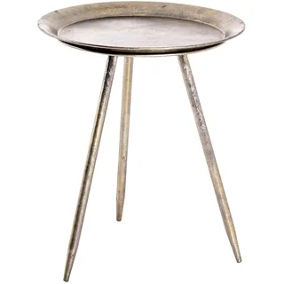 Haku-Möbel Haku Beistelltisch San Severo Metall Braun Bronze