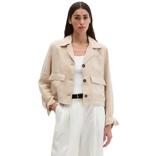 Marc O'Polo Kurzjacke mit aufgesetzten Taschen braun S (36)