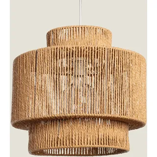 LEDKIA Neka 1-flg. 40,0 cm rund transparent Papier