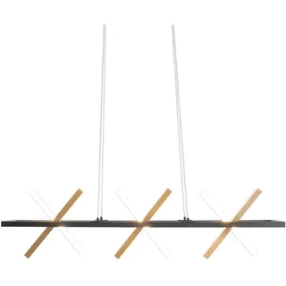 NÄVE Cadice 6-flg. 100 cm eckig gold/schwarz