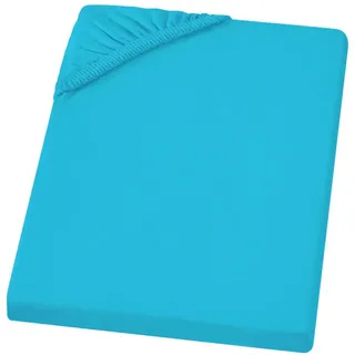 Carpe Sonno Spannbettlaken Jersey 90 x 200 - 100 x 200 - 140 x 200 - 160 x 200 - 180 x 200 - 200 x 200 cm türkis