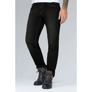 Camp David Comfort-fit-Jeans mit Used-Waschung 42, Länge 34, schwarz Herren, Comfort-fit-Jeans comfort fit, Jeans,