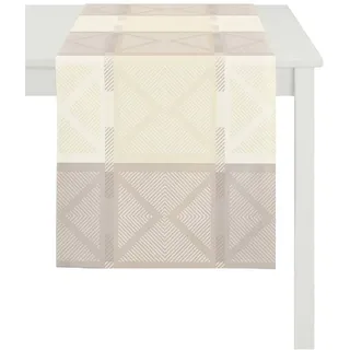 Apelt Tischläufer Verona 44x140 cm | creme - beige;braun