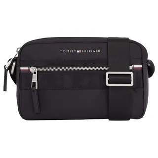 Tommy Hilfiger Herren Umhängetasche Elevated Nylon Reporter Mittelgroß, Mehrfarbig (Black), Einheitsgröße - Einheitsgröße