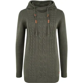 Oxmo Strickpullover OXCable Grau XS
