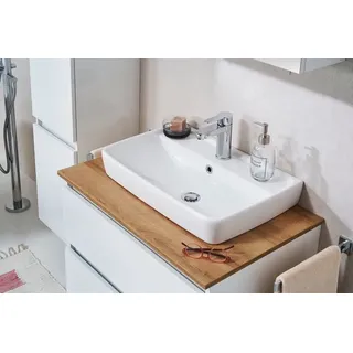 Pelipal Aufsatz-Waschbecken Quick 360 Keramik Weiß