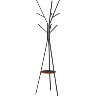 Homcom Garderobenständer 45 x 45 x 180 cm Braun