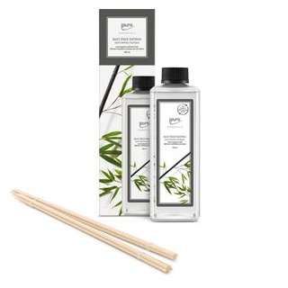 ipuro Raumduft Essentials, 500 ml, Nachfüller, mit Stäbchen, black bamboo