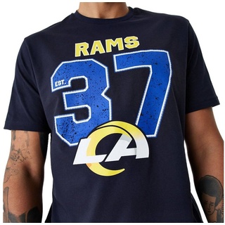 New Era T-Shirt T-Shirt New Era NFL Los Angeles Rams Wordmark blau XL