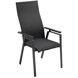 Solpuri Soul Hochlehner 58 x 71 x 110 cm  alu anthrazit/softex coal/aluminium
