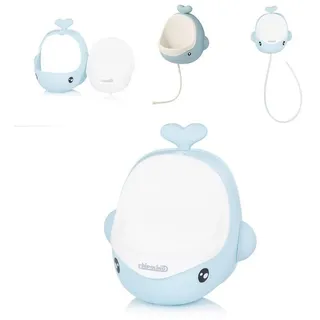 Chipolino Urinal Wal Toilettentrainer Behälter abnehmbar Spritzschutz ab 1 Jahr blau
